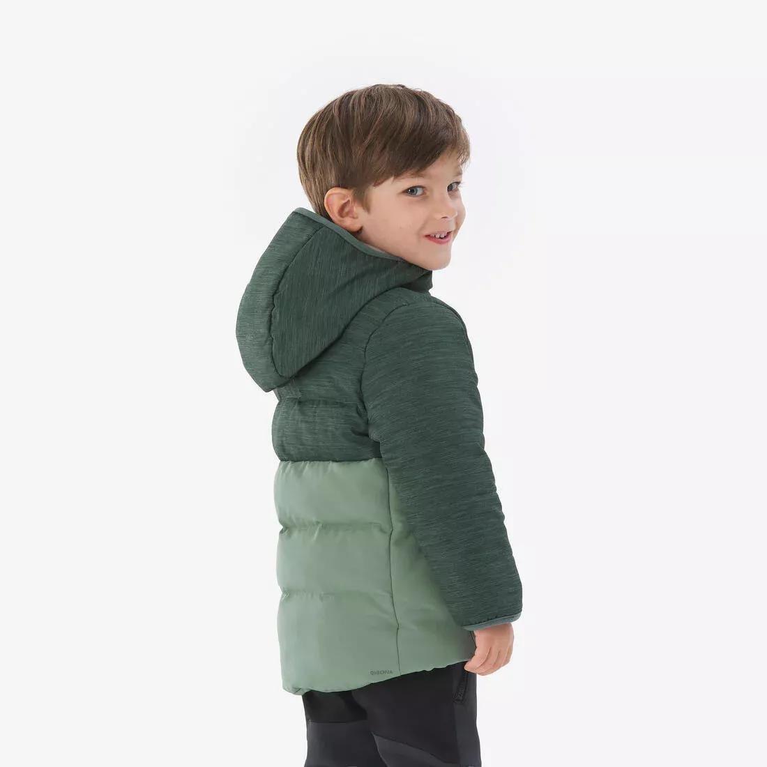 Kids Unisex Hiking Padded Jacket - Aged 2-6, Purple, 5401_000, large image number 4