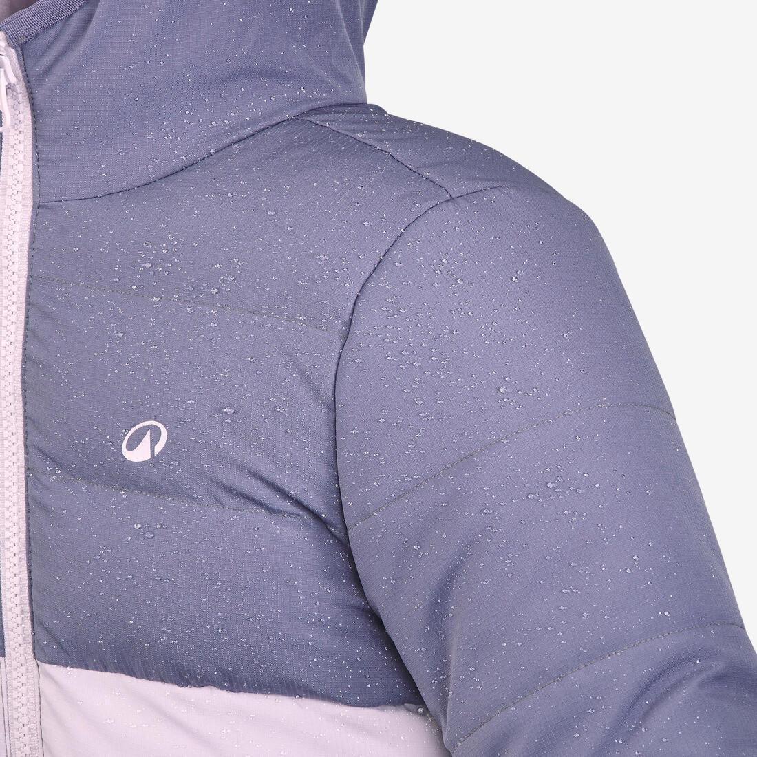 Kids Unisex Hiking Padded Jacket - Aged 2-6, Purple, 5401_000, large image number 11