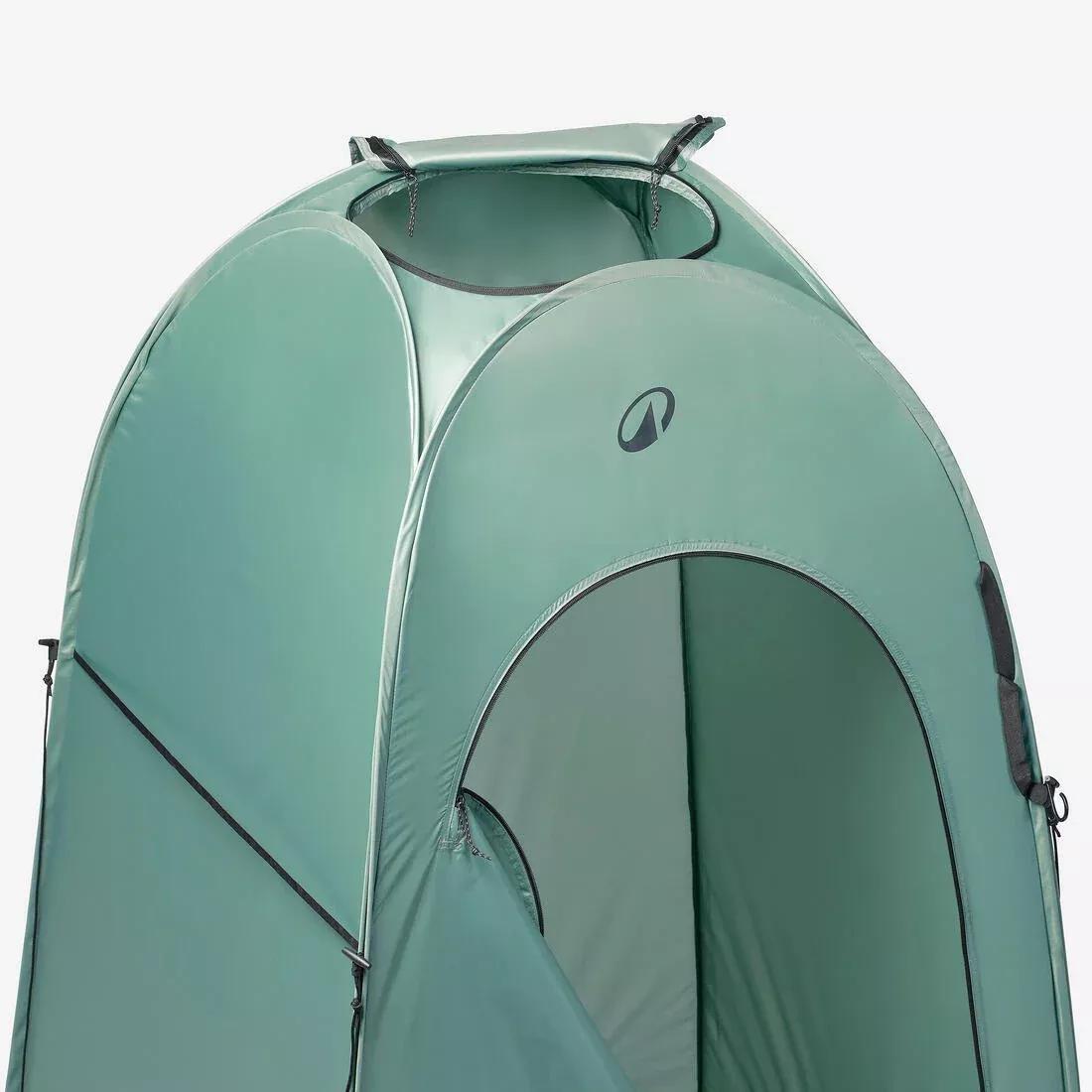 Instant Pop-Up Camping Tent And Shower Cubicle - 2 Seconds, Green, No Color, large image number 3