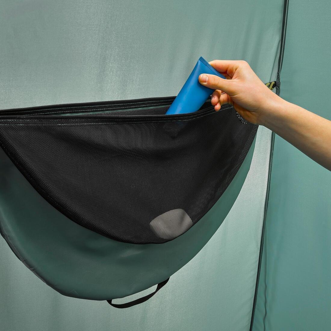 Instant Pop-Up Camping Tent And Shower Cubicle - 2 Seconds, Green, No Color, large image number 5