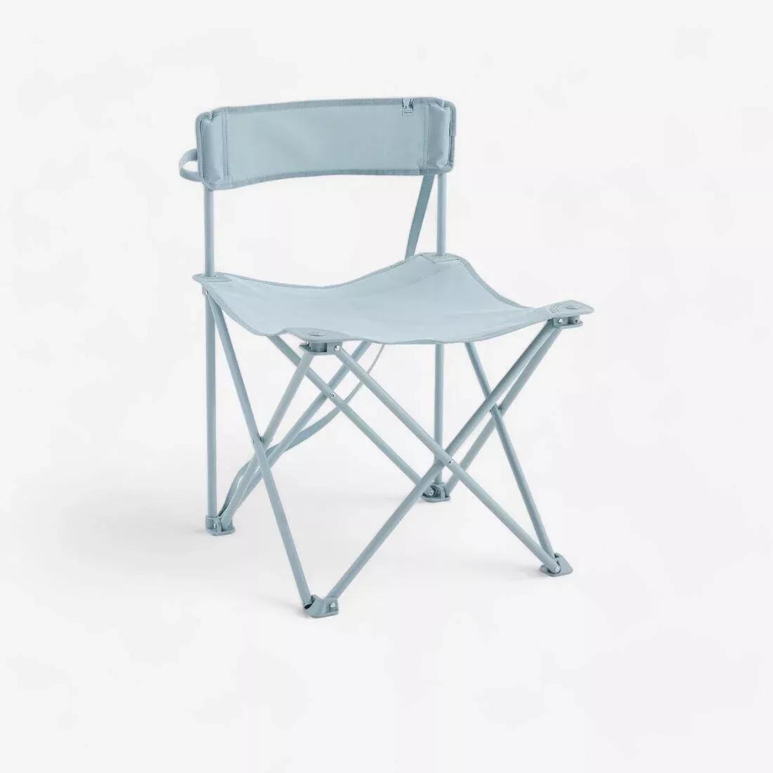 RAINY BLUE Folding Camping Chair, No Color, medium