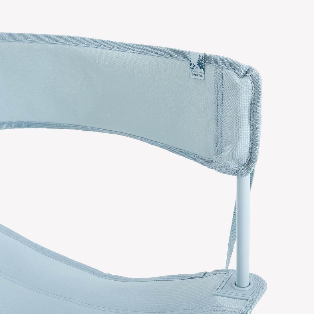 RAINY BLUE Folding Camping Chair, No Color, large image number 3