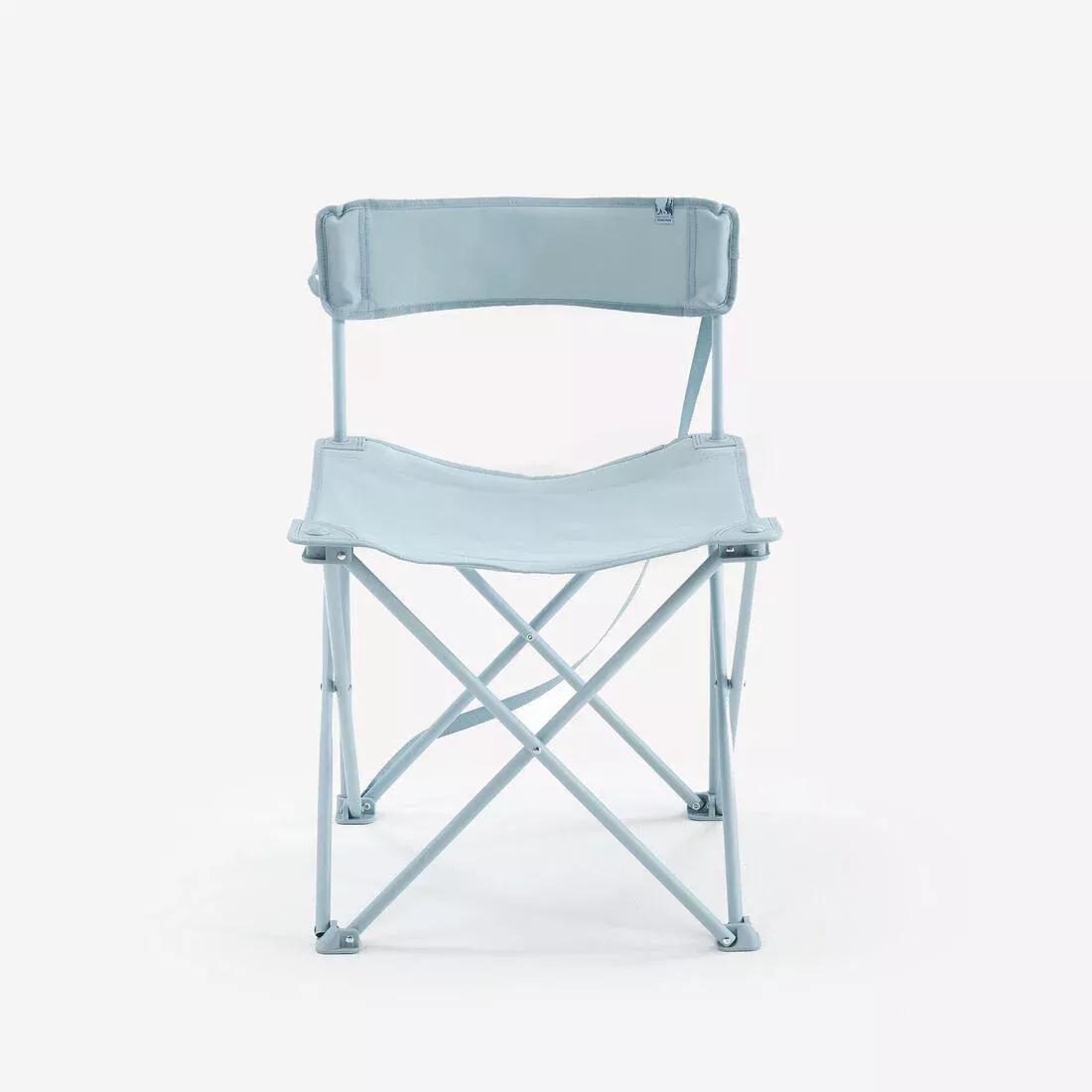 RAINY BLUE Folding Camping Chair, No Color, large image number 6