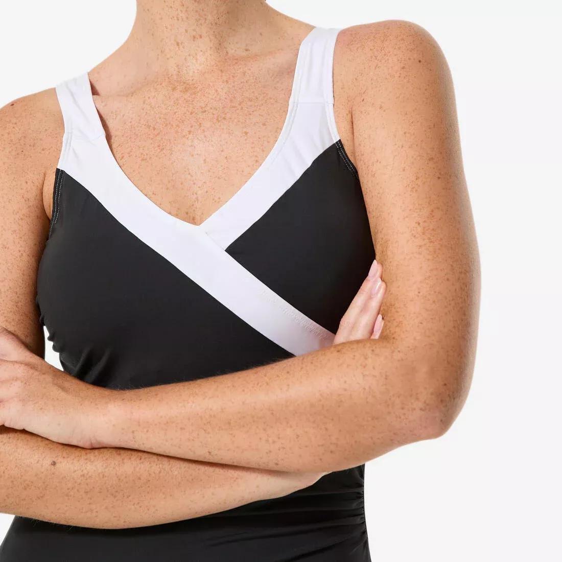 Women Aquafitness 1-Piece Swimsuit Claris, Black, No Color, large image number 5