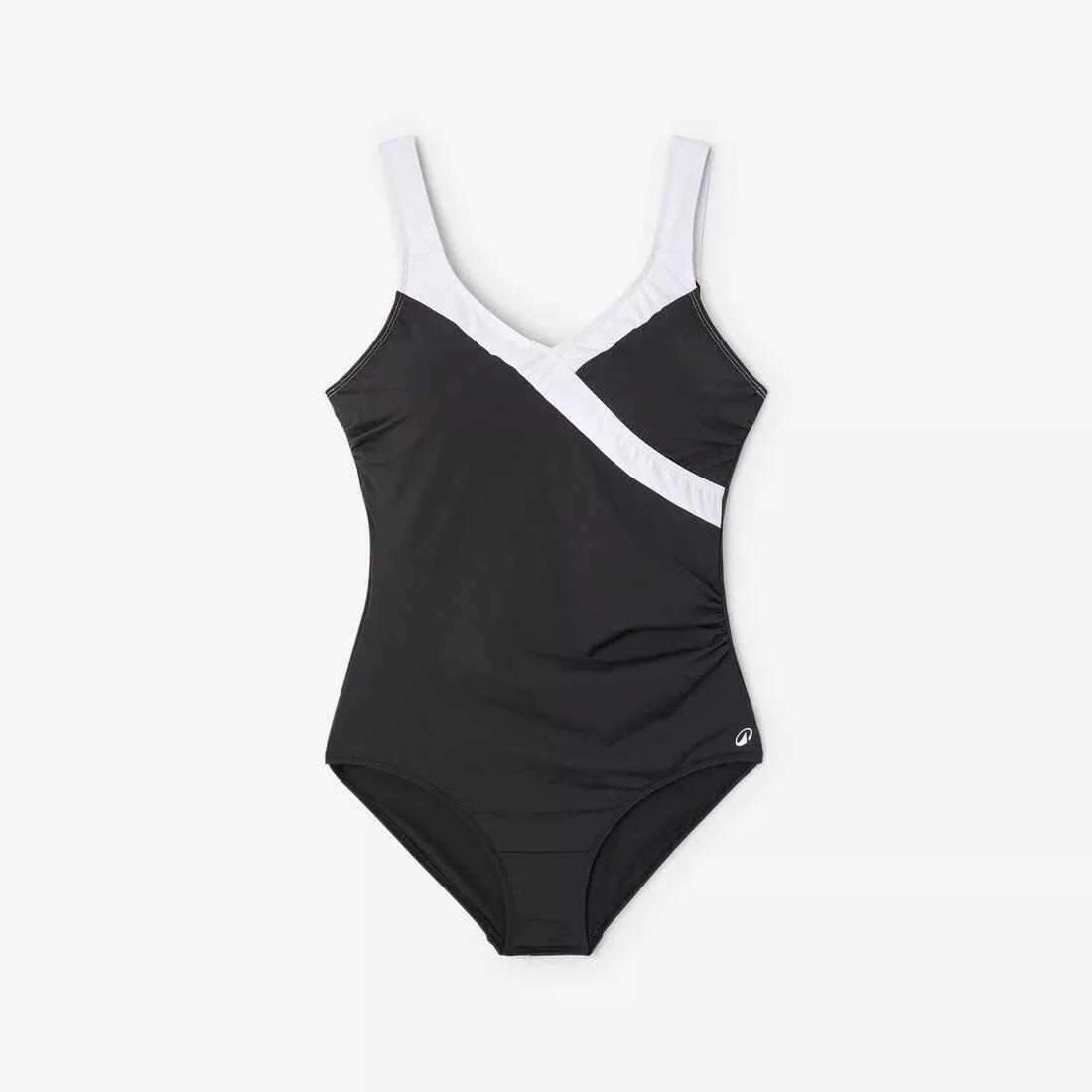 Women Aquafitness 1-Piece Swimsuit Claris, Black, No Color, large image number 7