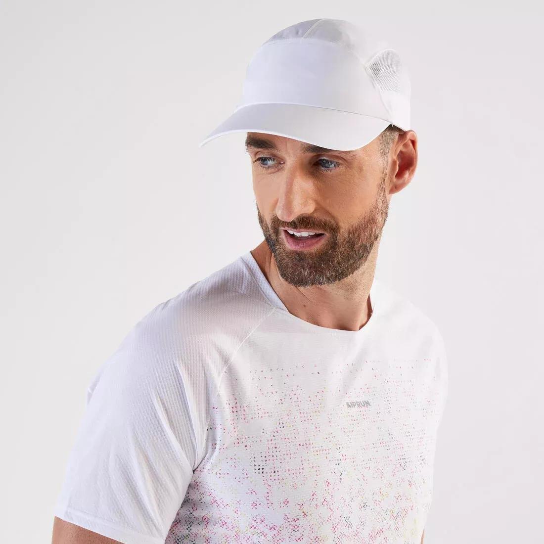 Unisex running cap, Kiprun ultra-lightweight, Purple, No Color, large image number 2