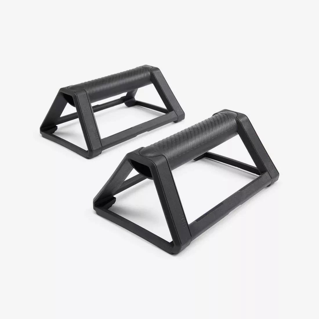 Push-Up Bar Grips, Black, No Color, large image number 1