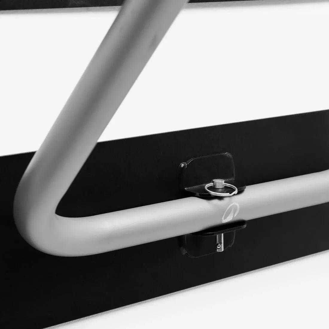 Wall-Mounted Pull-Up Bar, Black, No Color, large image number 3
