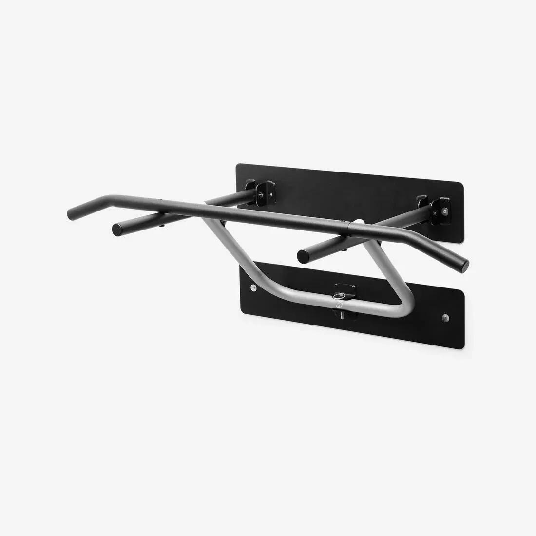 Wall-Mounted Pull-Up Bar, Black, No Color, large image number 5
