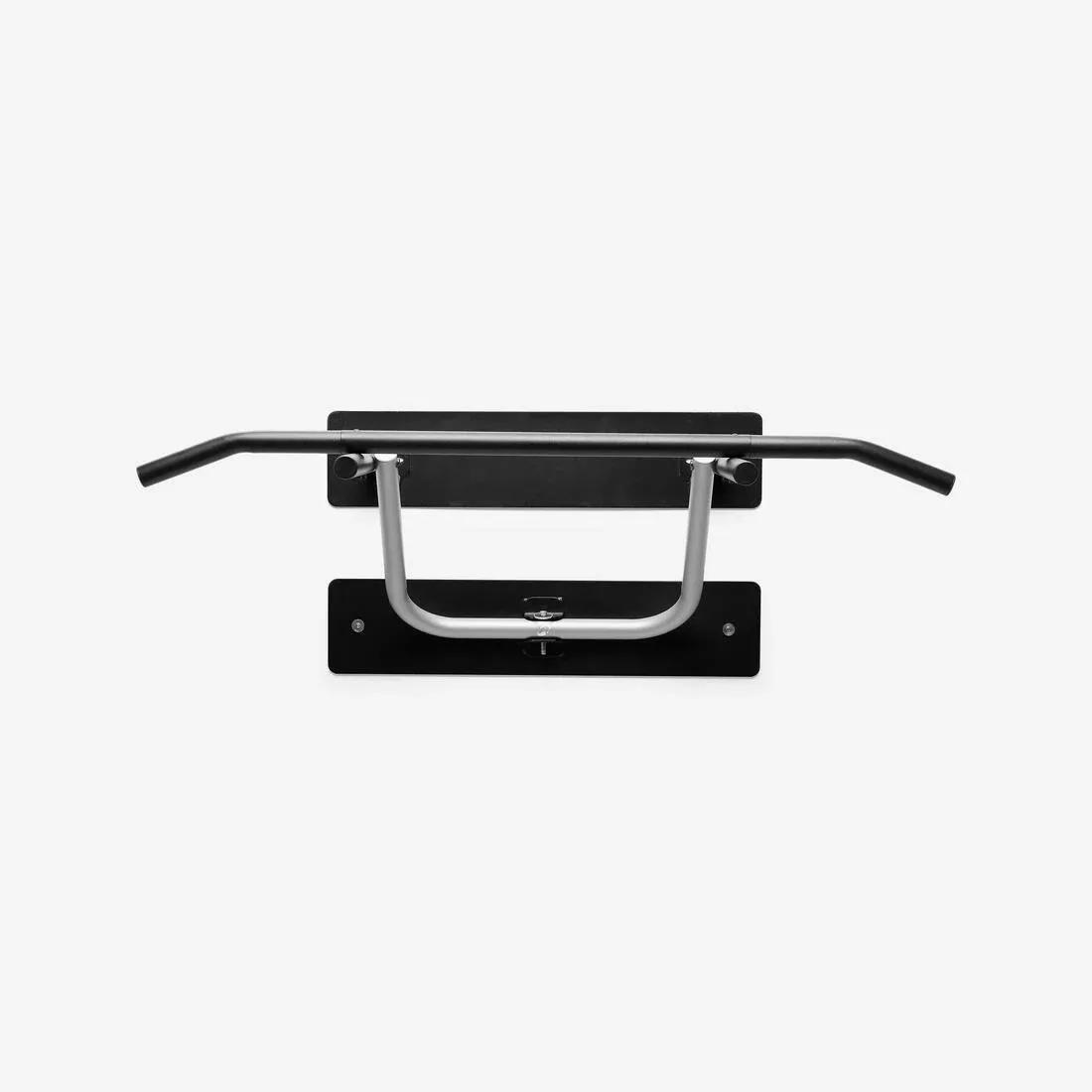 Wall-Mounted Pull-Up Bar, Black, No Color, large image number 6
