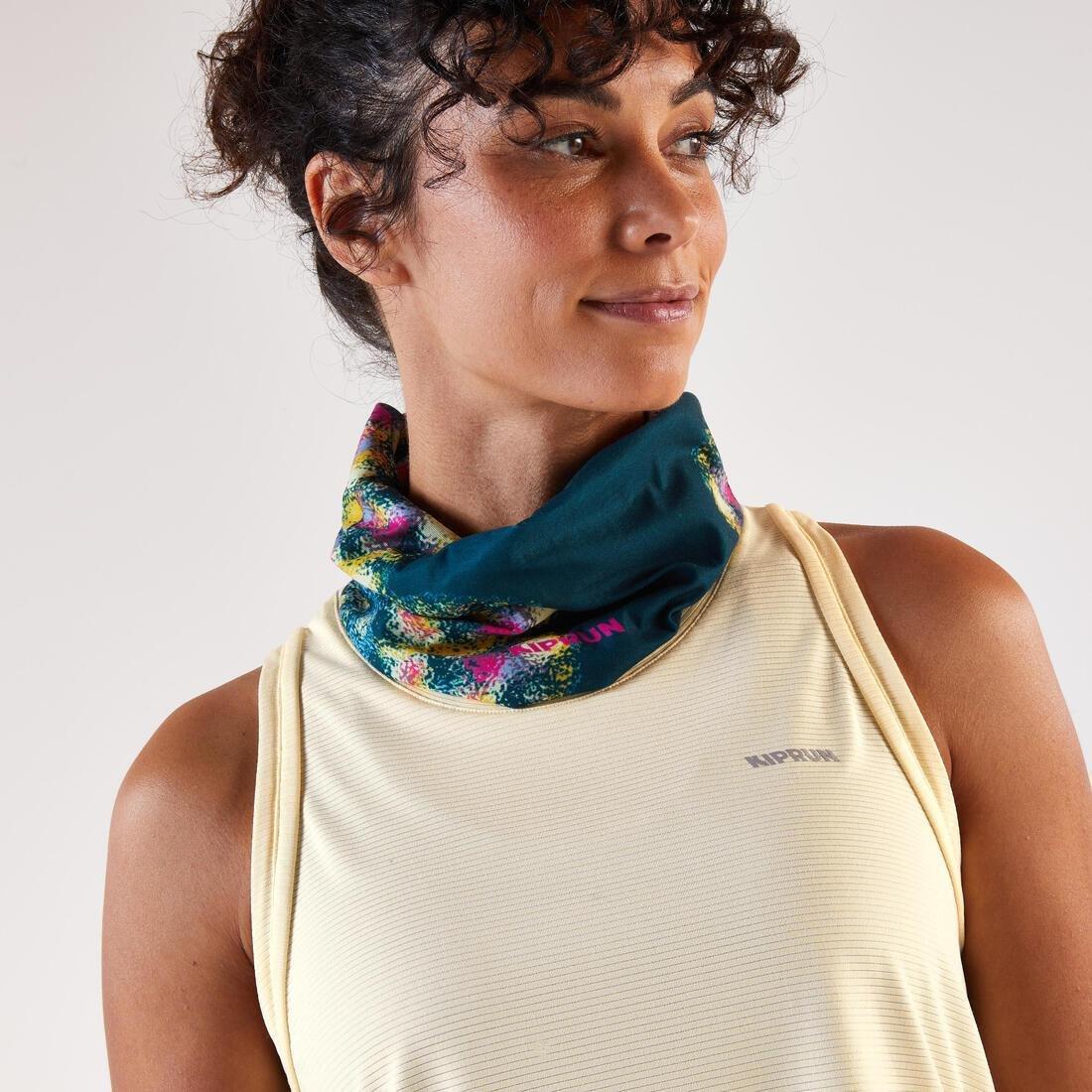 Kiprun Unisex Running Neck Warmer/Multi-Function Headband, Purple, No Color, large image number 5