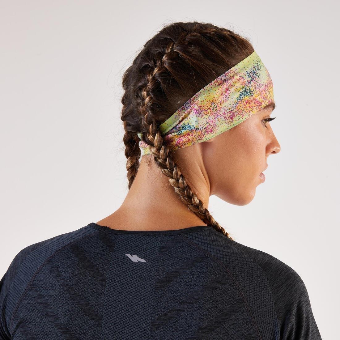Adults Running Headband Graphics - KIPRUN V2, Multicolour, No Color, large image number 7