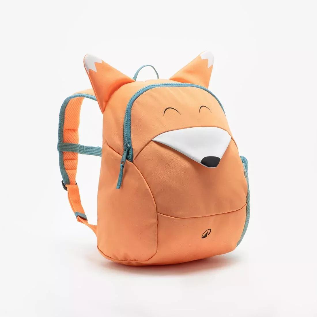 Kids Hiking Backpack 7 L - 2-5 Years - NH100 - Fox, Orange, No Color, large image number 0