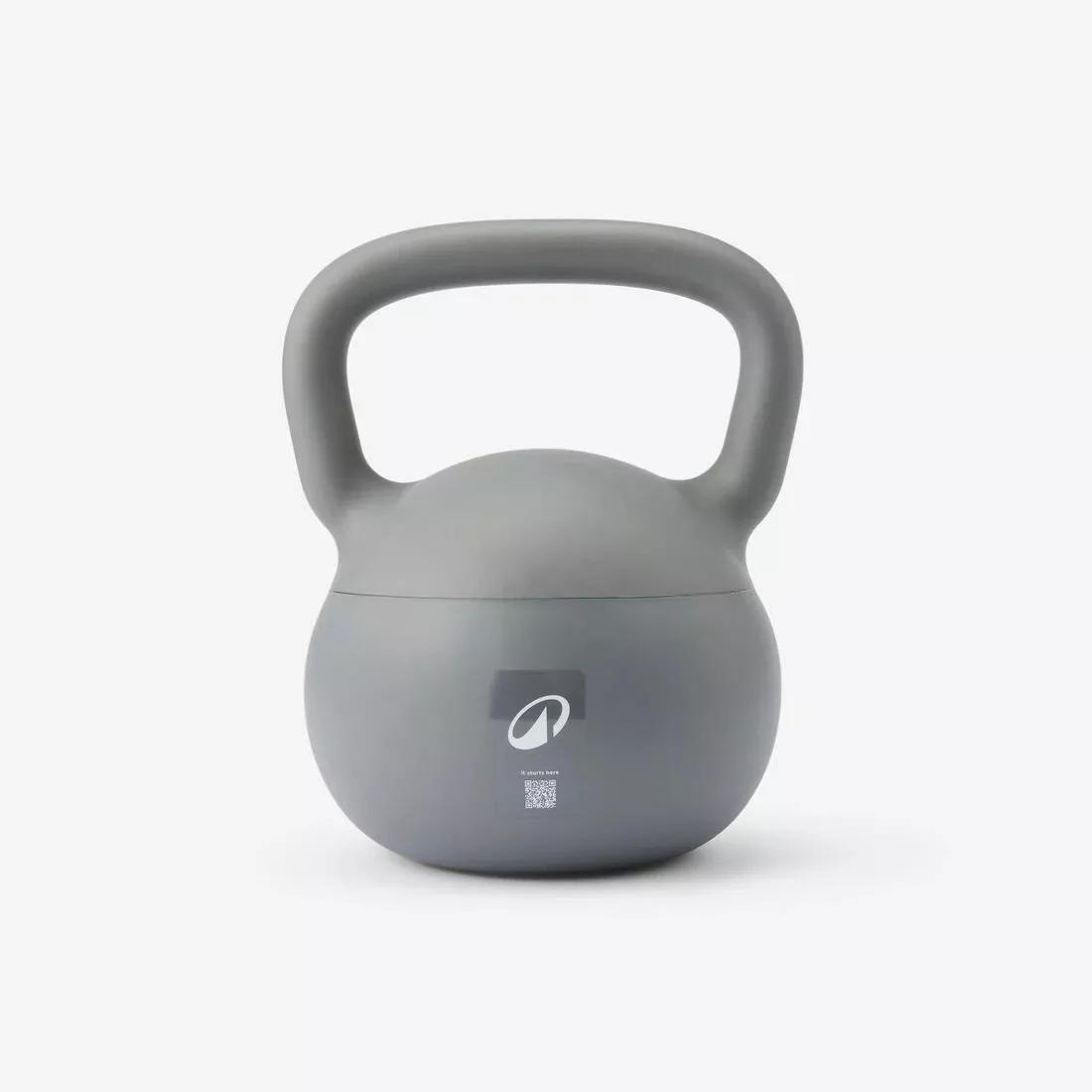 Soft Kettlebell For Home 6Kg, Grey, No Color, large image number 3