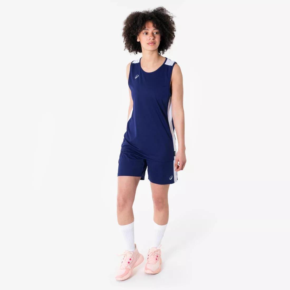 Unisex Basketball Shorts - 100, Navy, No Color, large image number 5