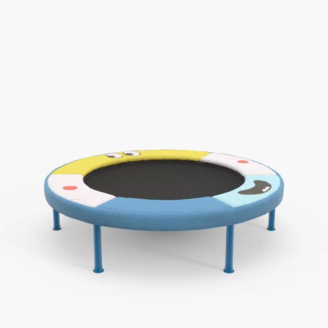 Kids Mini Trampoline, Blue, No Color, medium