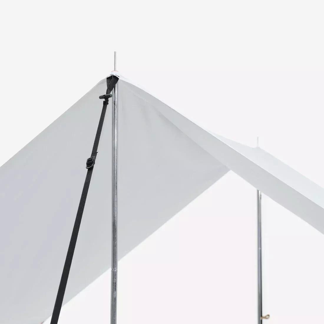 Multi-Purpose Camping Tarp Shelter - Size L, White, No Color, large image number 7