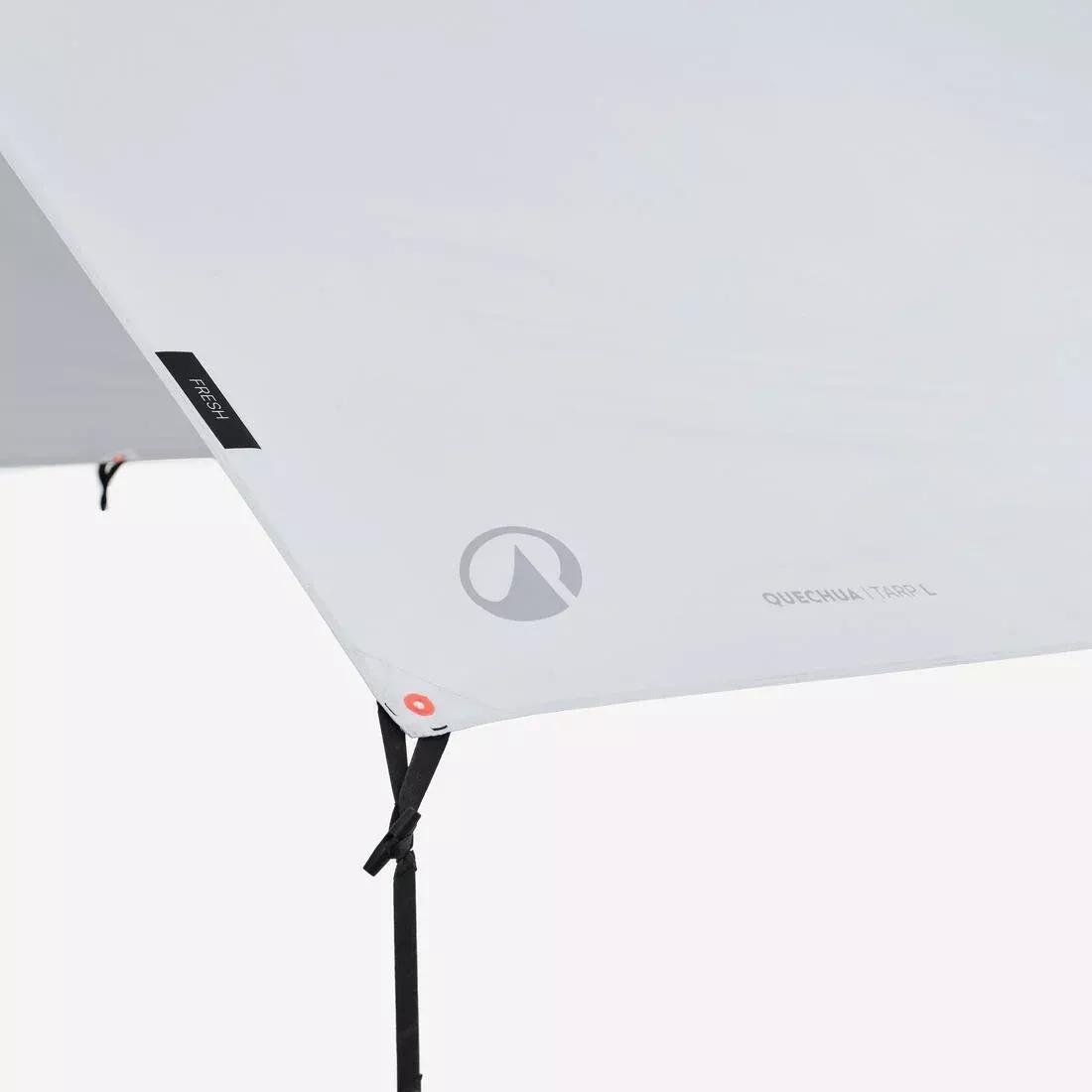 Multi-Purpose Camping Tarp Shelter - Size L, White, No Color, large image number 8