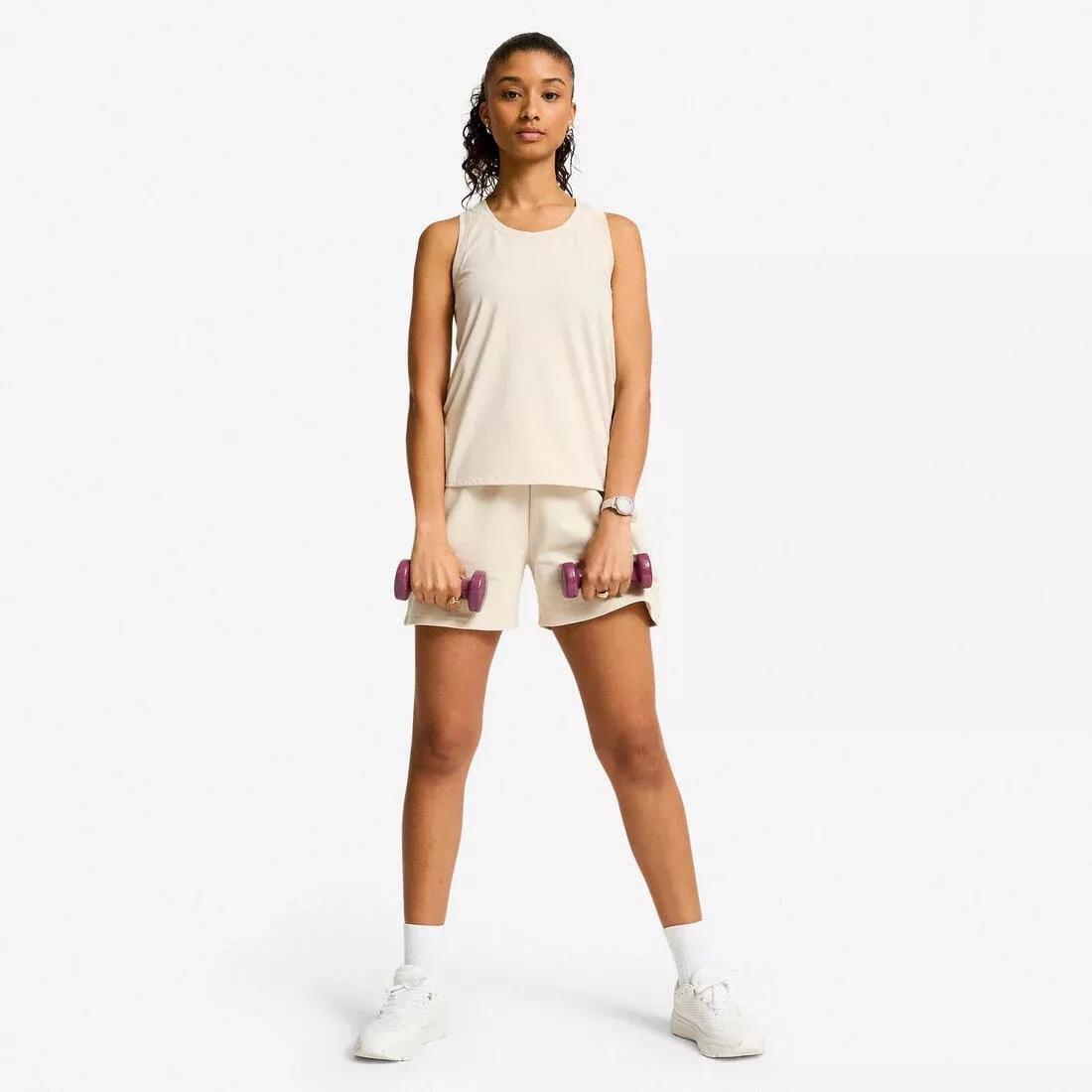 Women Regular-Fit Shorts, Beige, No Color, medium