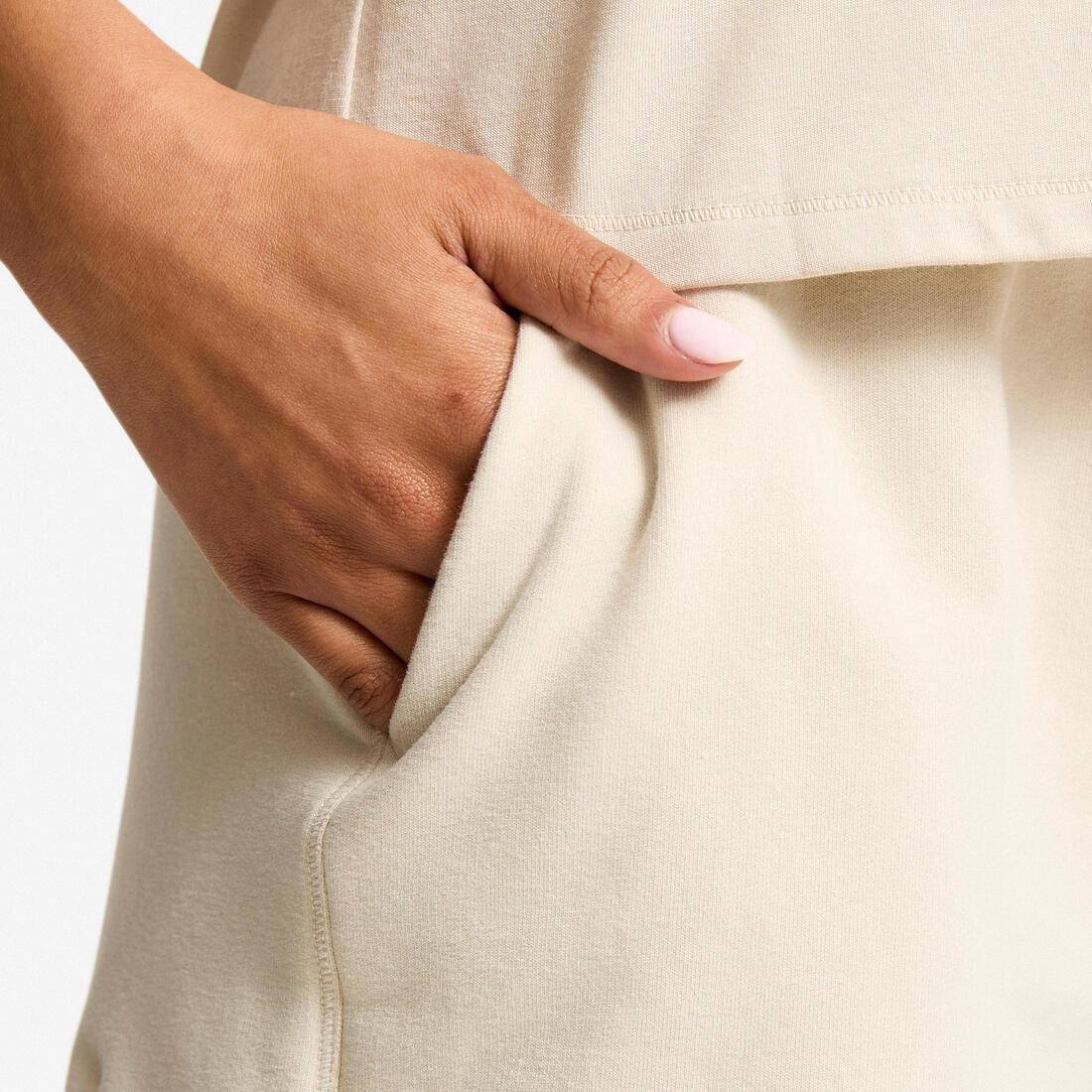 Women Regular-Fit Shorts, Beige, No Color, large image number 4