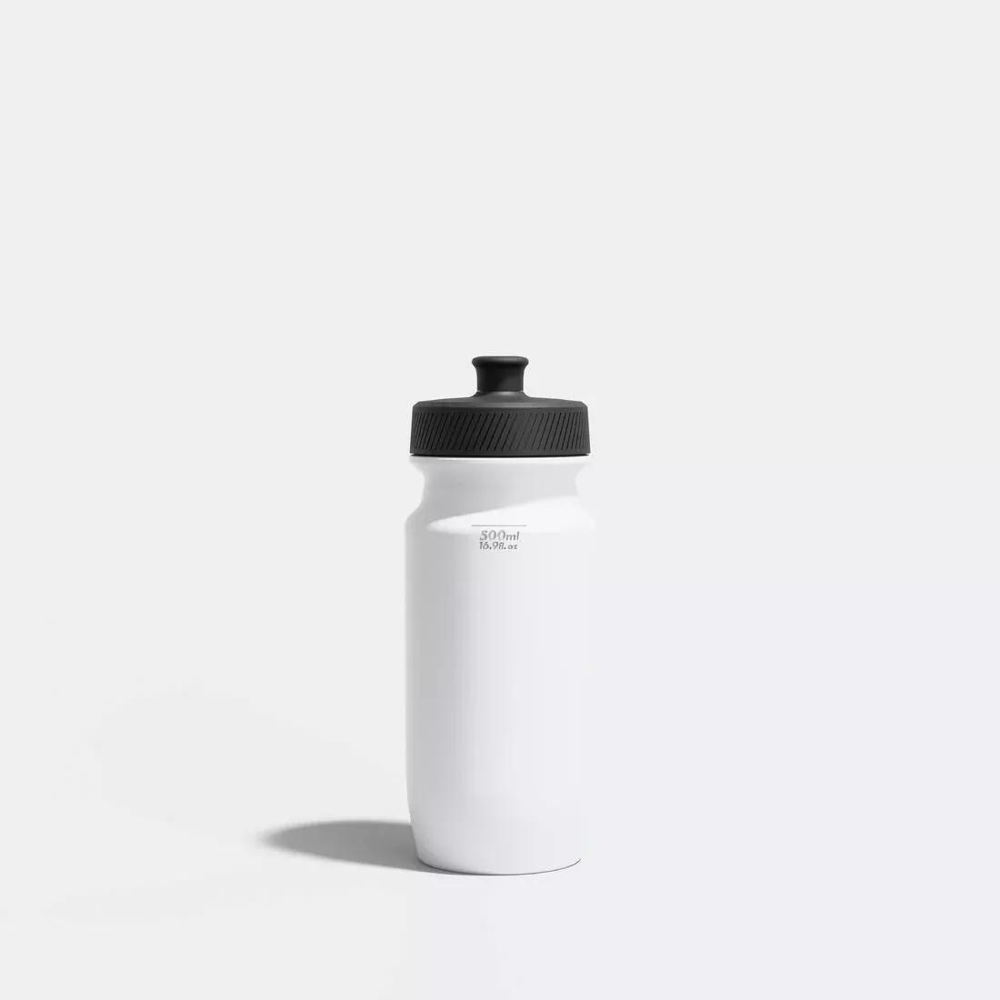 Cycling Water Bottle Essential - 550 ml, White, 5401_000, large image number 1