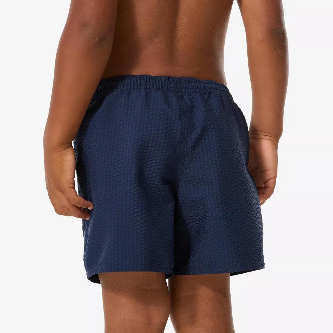 Kids Surfing Swim Shorts - 100 Textured, Green, No Color, large image number 5