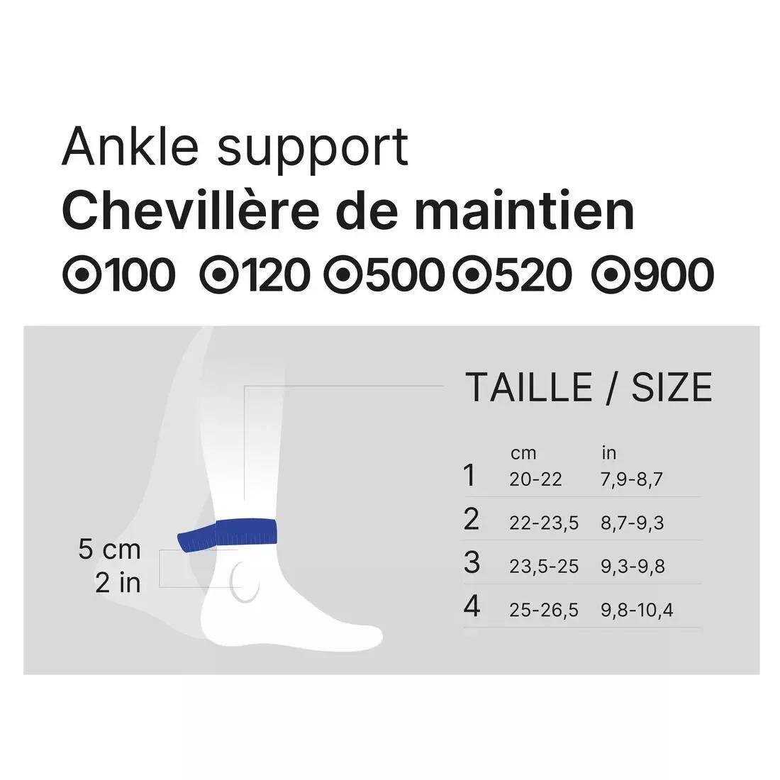 Level 1 Right Or Left Ankle Support With Foam Pads, Black, No Color, medium