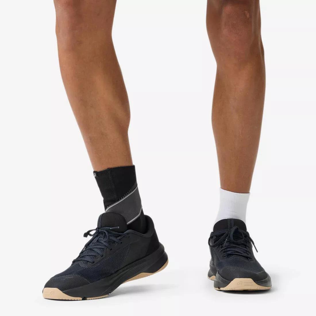 Level 1 Right Or Left Ankle Support With Foam Pads, Black, No Color, large image number 5