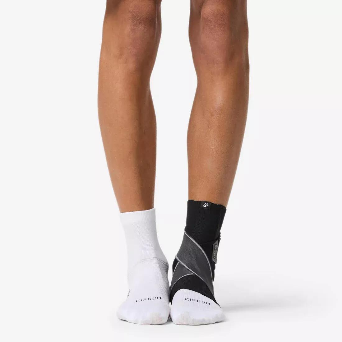 Level 1 Right Or Left Ankle Support With Foam Pads, Black, No Color, large image number 6