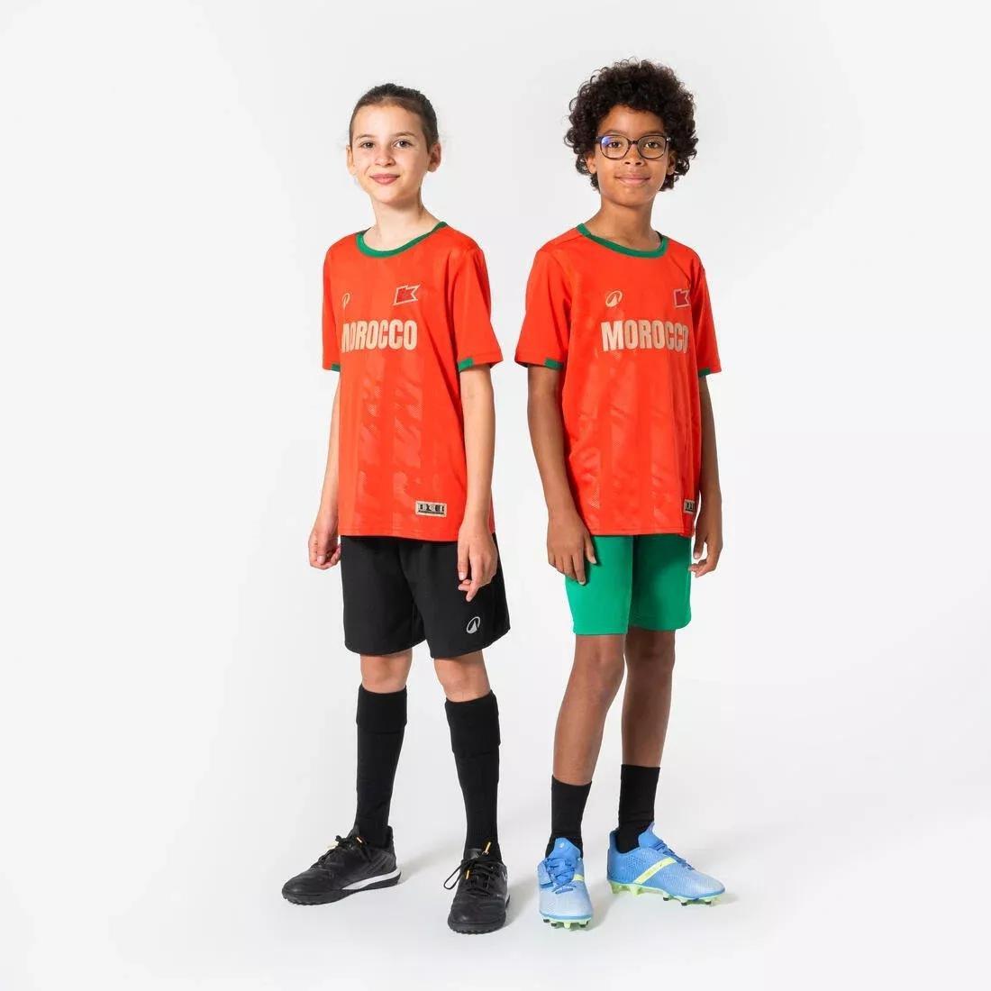 Kids Football Supporter Shirt - Tunisia 2026, Red, No Color, large image number 3