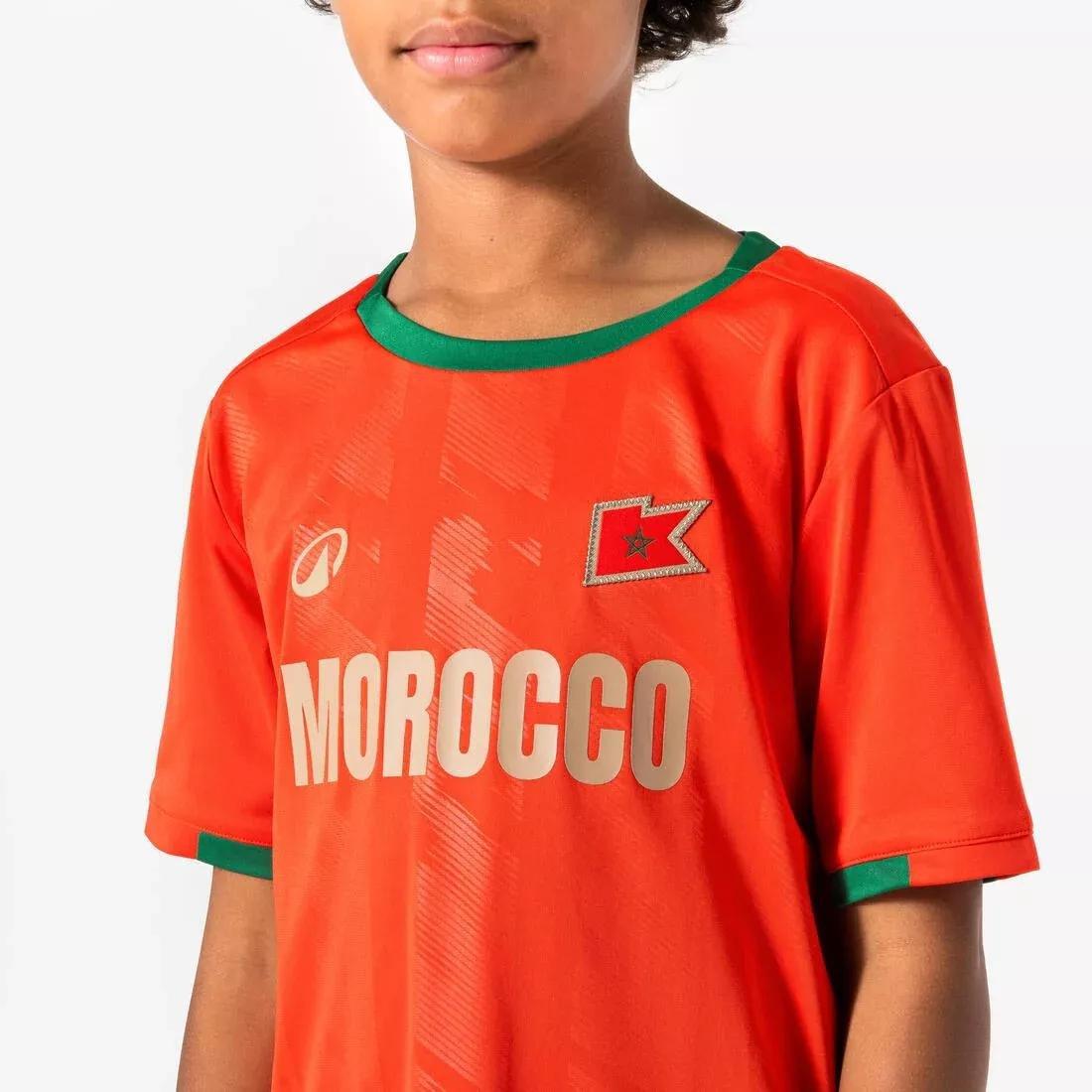 Kids Football Supporter Shirt - Tunisia 2026, Red, No Color, large image number 5