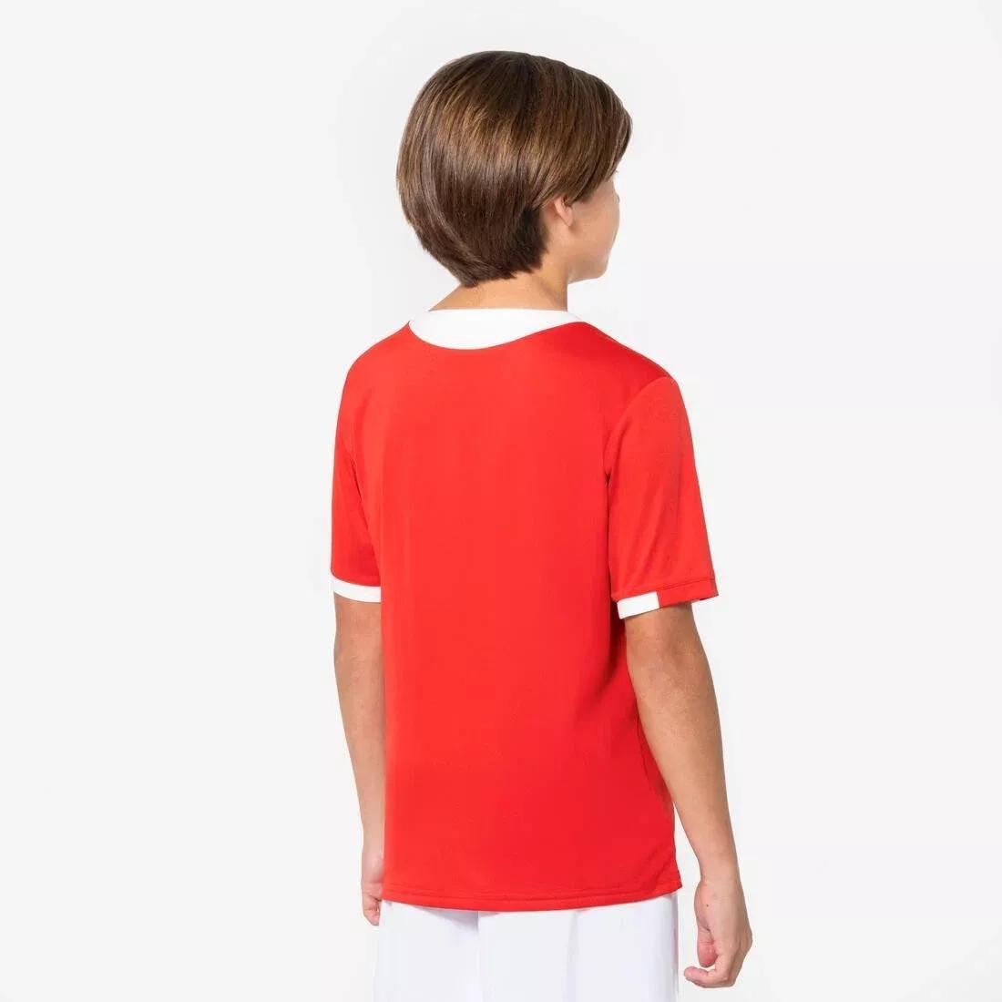 Kids Football Supporter Shirt - Tunisia 2026, Red, No Color, large image number 6