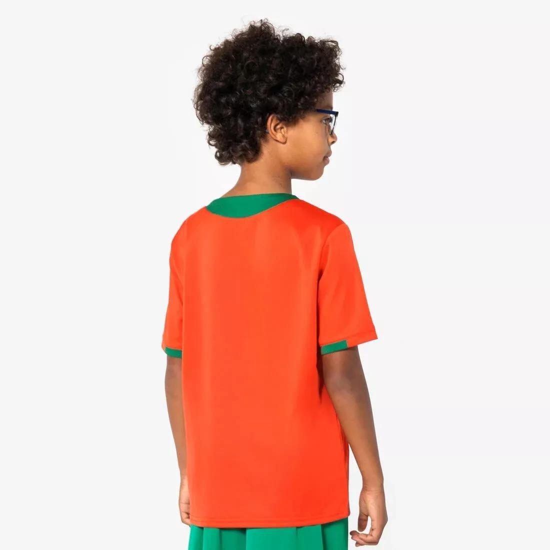 Kids Football Supporter Shirt - Tunisia 2026, Red, No Color, large image number 7