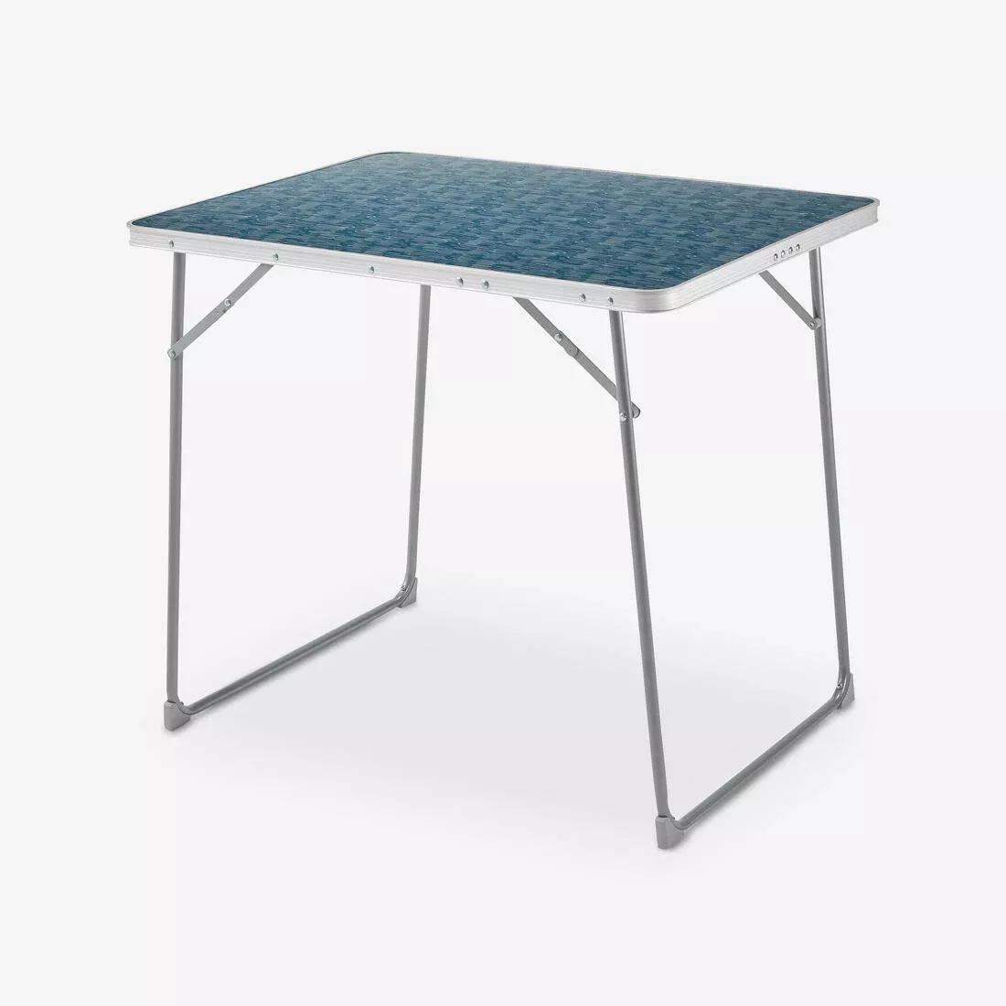 Folding Camping Table - 2 To 4 People, Green, No Color, large image number 0
