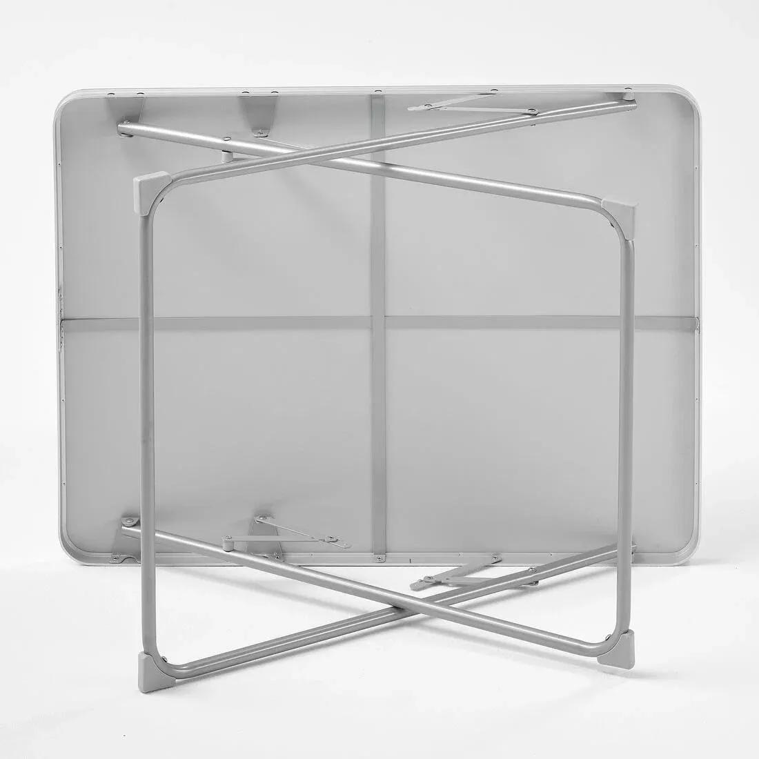 Folding Camping Table - 2 To 4 People, Green, No Color, large image number 3