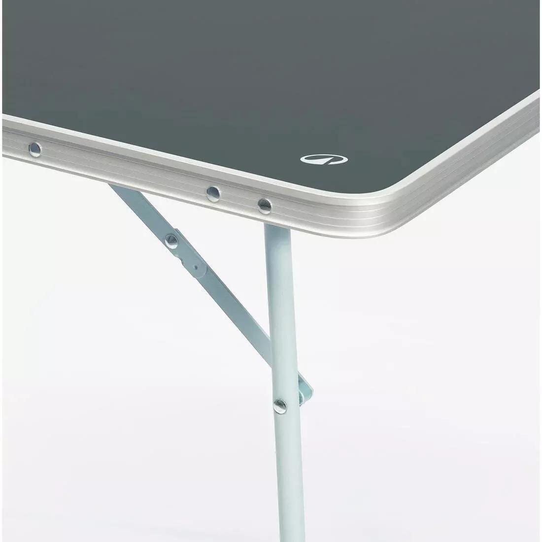 Folding Camping Table - 2 To 4 People, Green, No Color, large image number 4