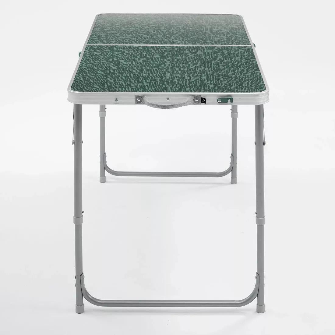 Folding Camping Table - 4 To 6 People, Black, No Color, large image number 8