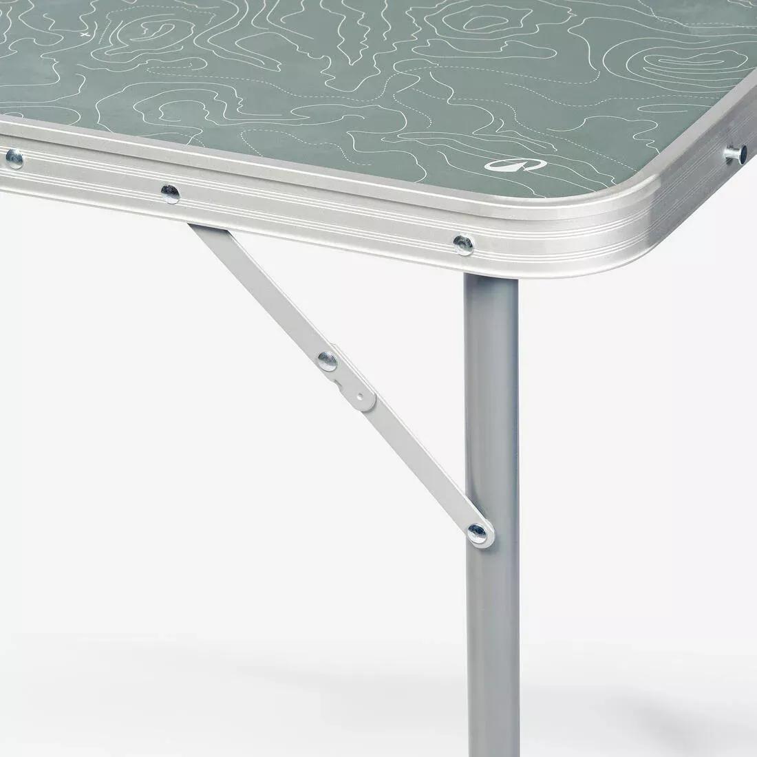 Folding Camping Table - 4 To 6 People, Black, No Color, large image number 9