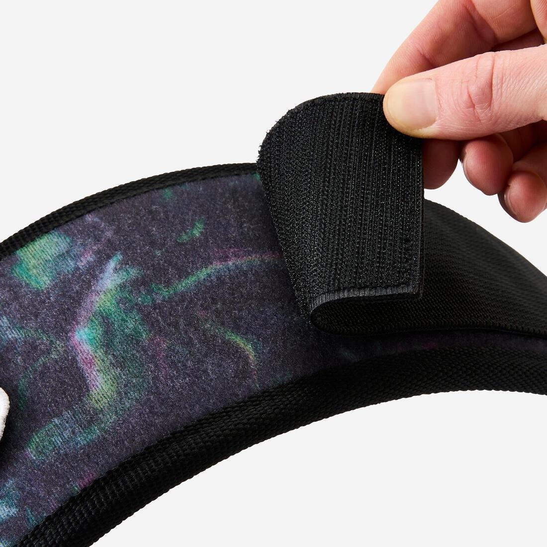 Weight Lifting Belt with Secure Buckle, Blue, No Color, large image number 3