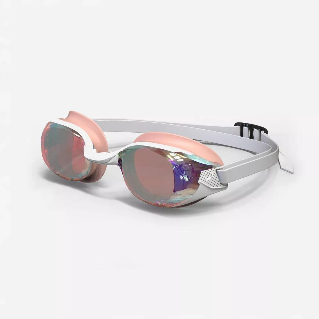 Swimming goggles One Size Fits All - Bfit white tinted - New anti-fog, Beige, No Color, large image number 2