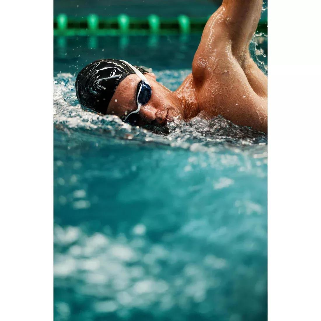 Swimming goggles One Size Fits All - Bfit white tinted - New anti-fog, White, No Color, large image number 4