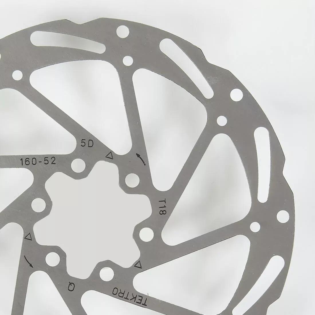 TR-52 160 mm 6-bolt disc brake, No Color, medium