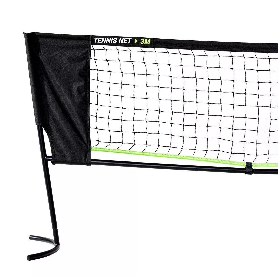 Tennis Net - 3 Metres, Black, No Color, medium