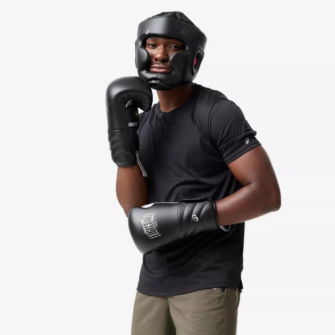 Adults Full-Face Headguard, Beige, No Color, large image number 5