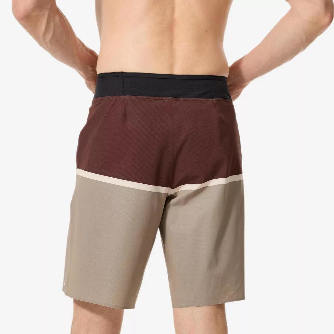 Men Surfing Boardshorts Long Swim Shorts 20in - 900 Super Dude, Multicolour, No Color, large image number 7