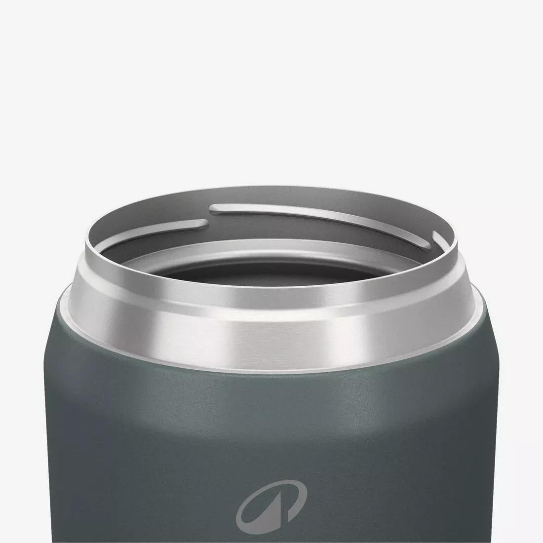 0.5L s. steel insulated food storage container 900 for camping hiking & trekking, Green, No Color, large image number 3