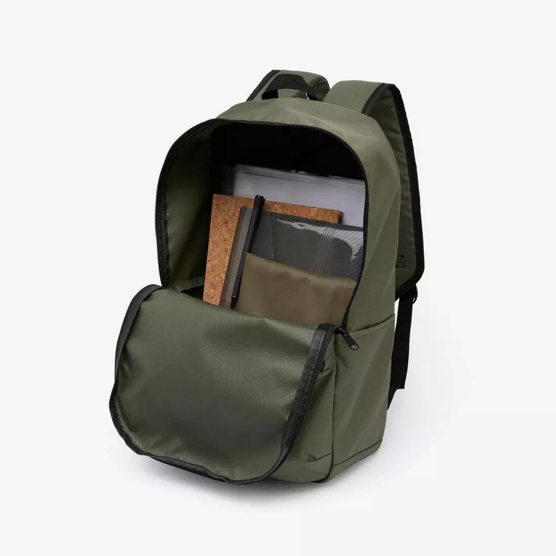 15L commuting backpack 4 pockets, Black, No Color, large image number 8