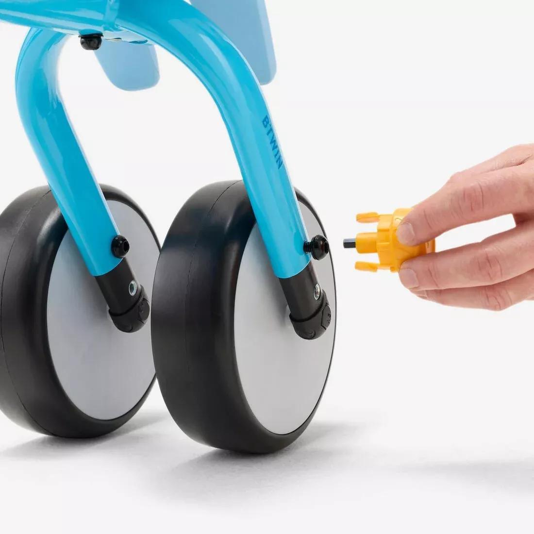 2in1 Age-Adjustable Baby Ride-On 1-3 Years Balance Bike, Blue, No Color, large image number 7