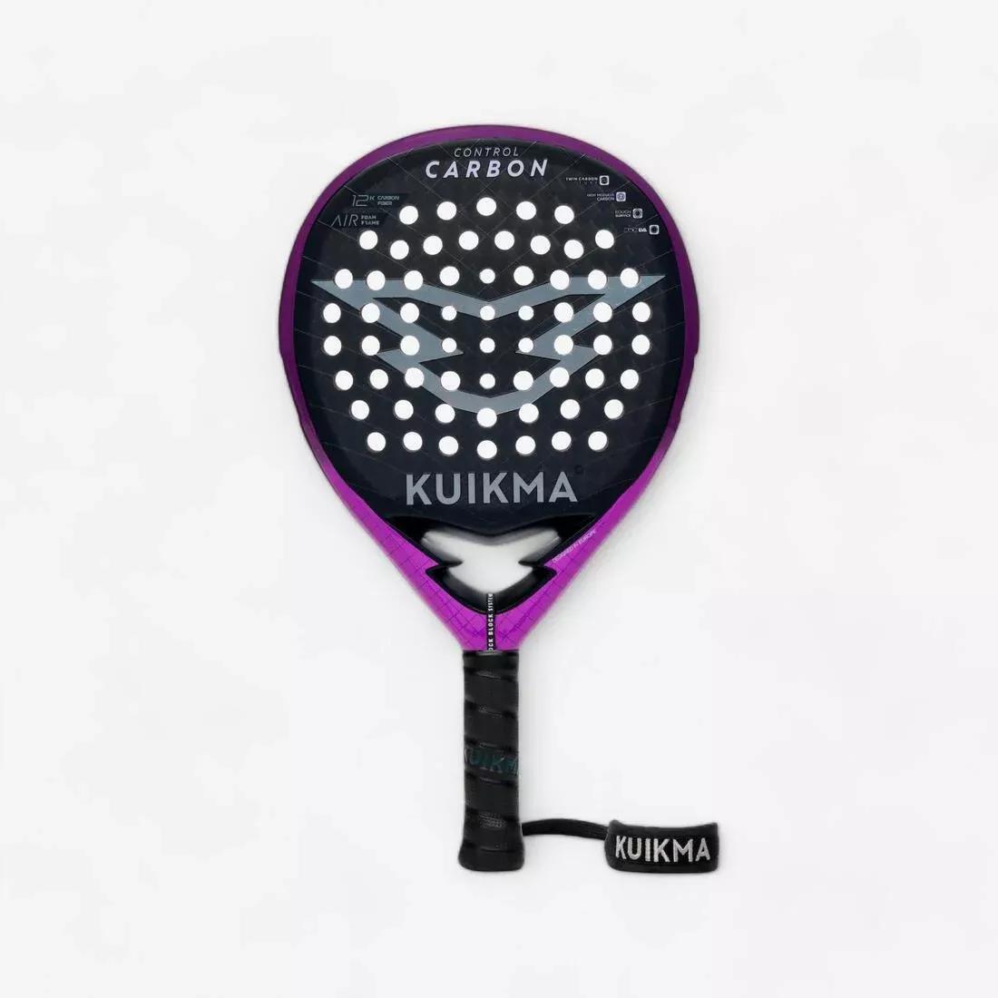 Adult Padel Racket Control, Black, No Color, medium