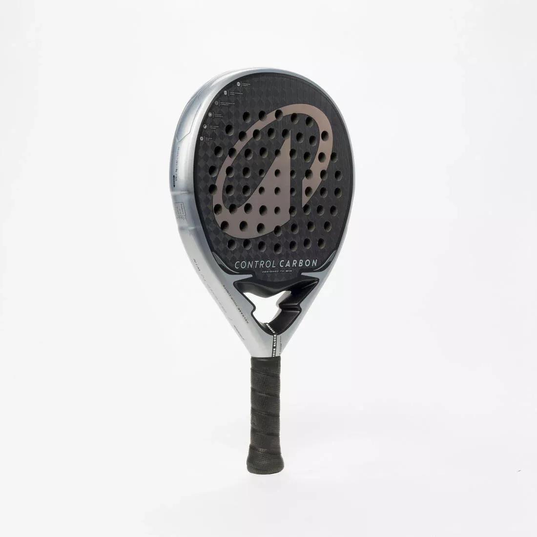 Adult Padel Racket Control, Black, No Color, medium